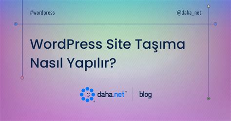 WordPress Site Taşıma