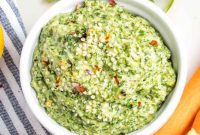 Vibrant Carrot Top Pesto