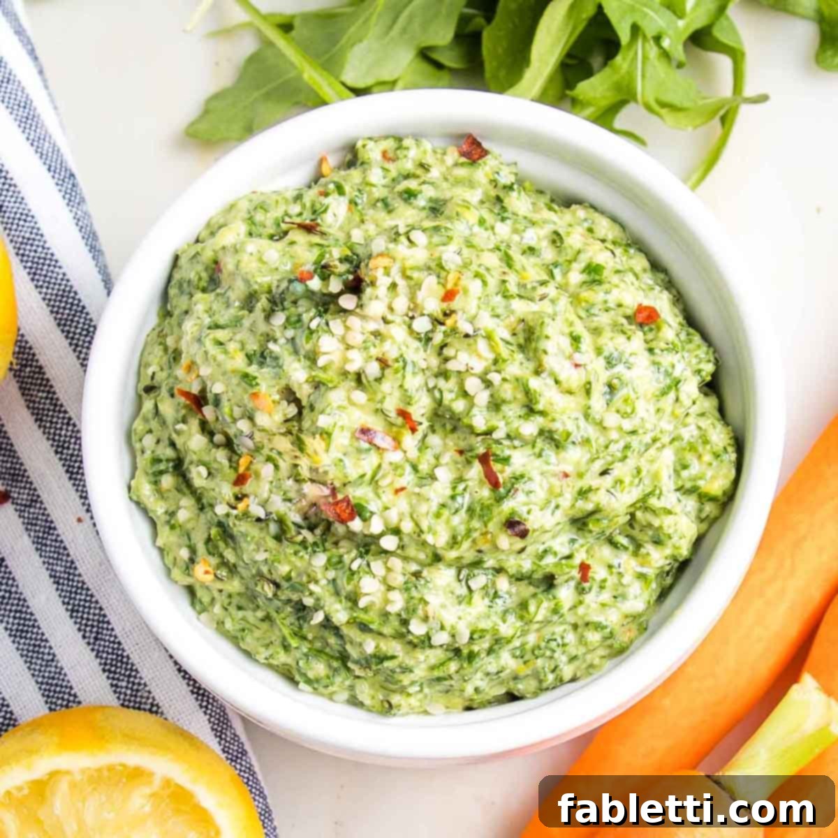 Vibrant Carrot Top Pesto 1 featured 10106