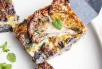 Golden Cauliflower Kugel Bake