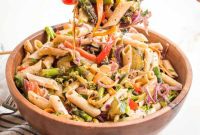 Vibrant Vegan Primavera Pasta