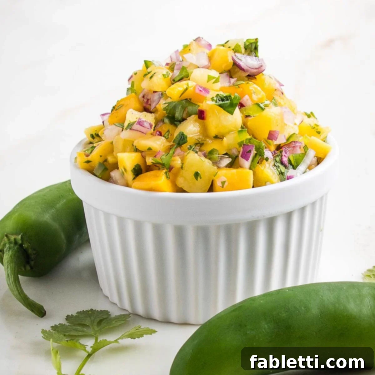 Sunshine Pineapple Mango Salsa 1 featured 13509