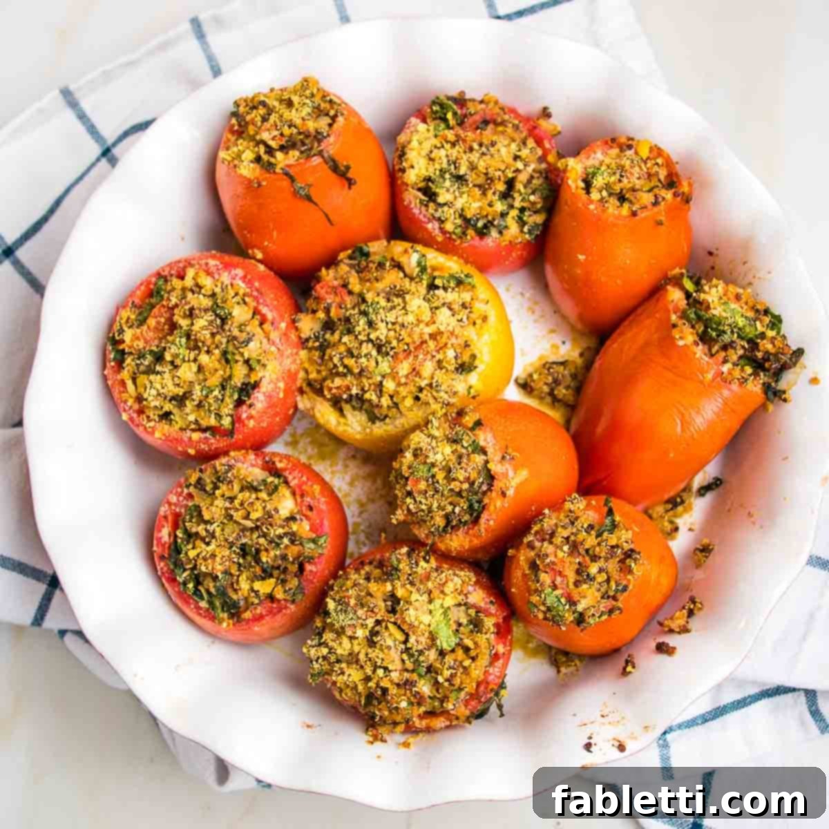 Plant-Powered Stuffed Tomatoes 1 featured 15240