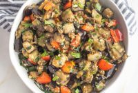Savory Sautéed Eggplant Salad