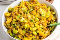 Speedy Skillet Curried Cabbage