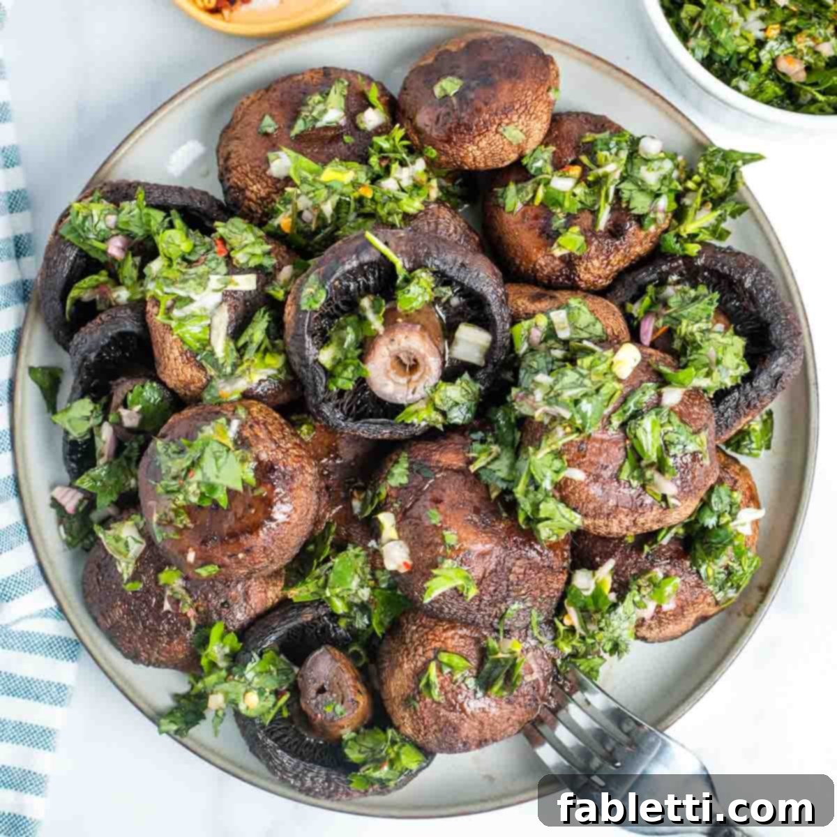 Zesty Chimichurri Portobello Steaks 1 featured 27955
