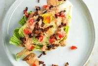 Smoky Shiitake and Zesty Russian Vegan Wedge