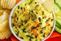 Caramelized Zucchini and Onion Creamy Dip