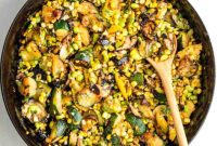 Vegan Zucchini Skillet Dinner in Just 20 Minutes