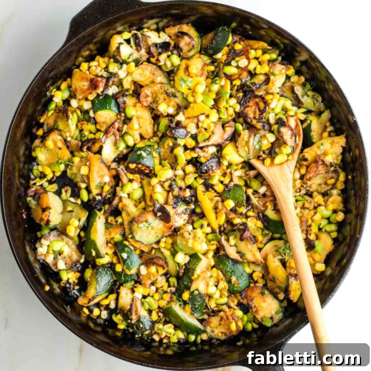 Vegan Zucchini Skillet Dinner in Just 20 Minutes 1 featured 29011
