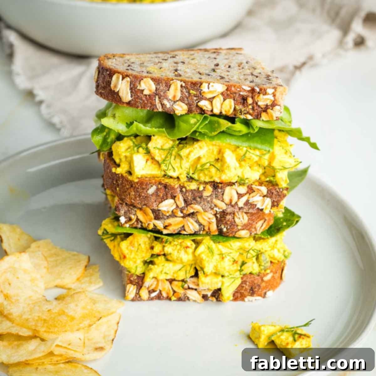 Zingy Vegan Tofu Egg Salad 1 featured 29054