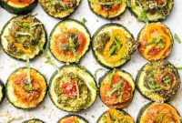 Mini Zucchini Pizzas