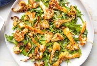 Golden Roasted Cauliflower Salad