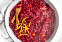 Refined Sugar-Free Cranberry Sauce