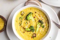 Velvety Plant-Based Broccoli Soup