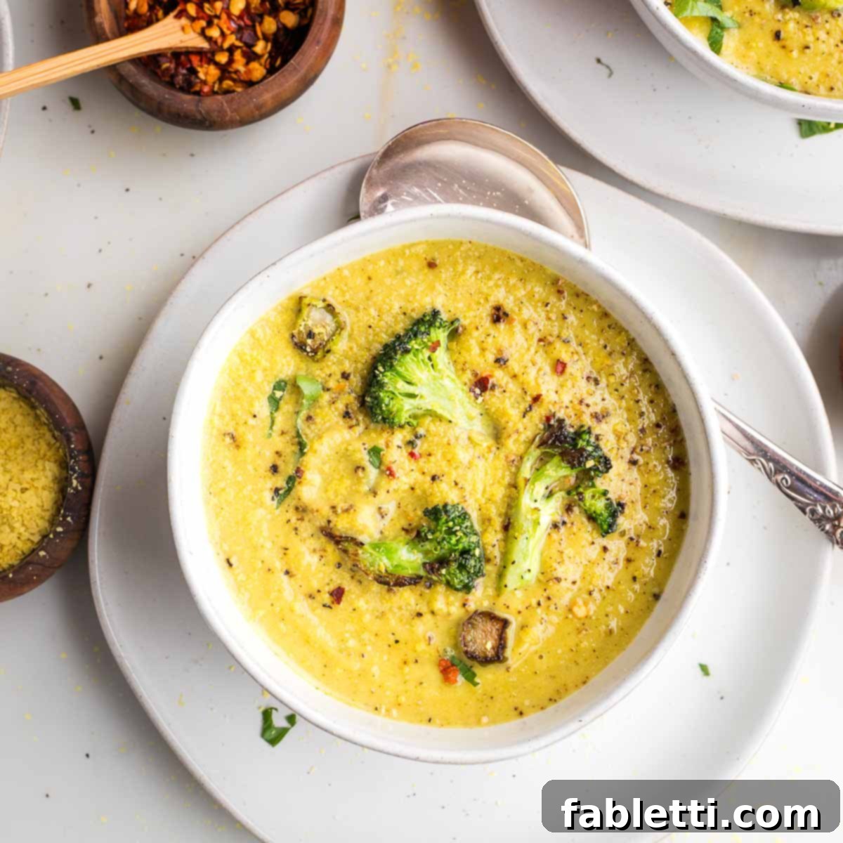 Velvety Plant-Based Broccoli Soup 1 featured 4225