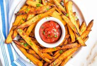 Golden Crispy Sweet Potato Fries