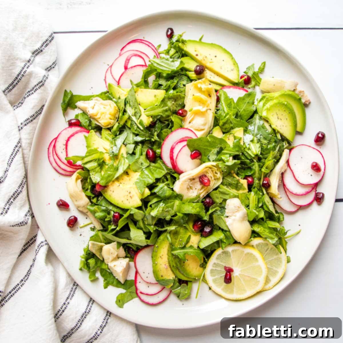 Vibrant Arugula & Lemon Salad 1 featured 4242
