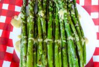 Smoked Asparagus with Dijon Glaze