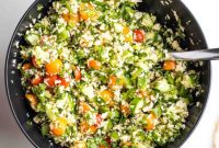 Sweet Parsnip Gluten-Free Tabbouleh