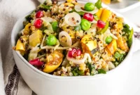 Vibrant Quinoa Arugula and Pomegranate Salad