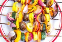 Vibrant Mediterranean Veggie Skewers
