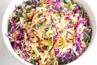Ginger Miso Summer Slaw