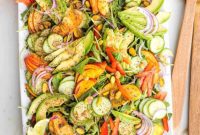 Vibrant Nectarine Arugula Salad