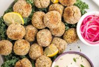 Deliciously Healthy Baked Falafel