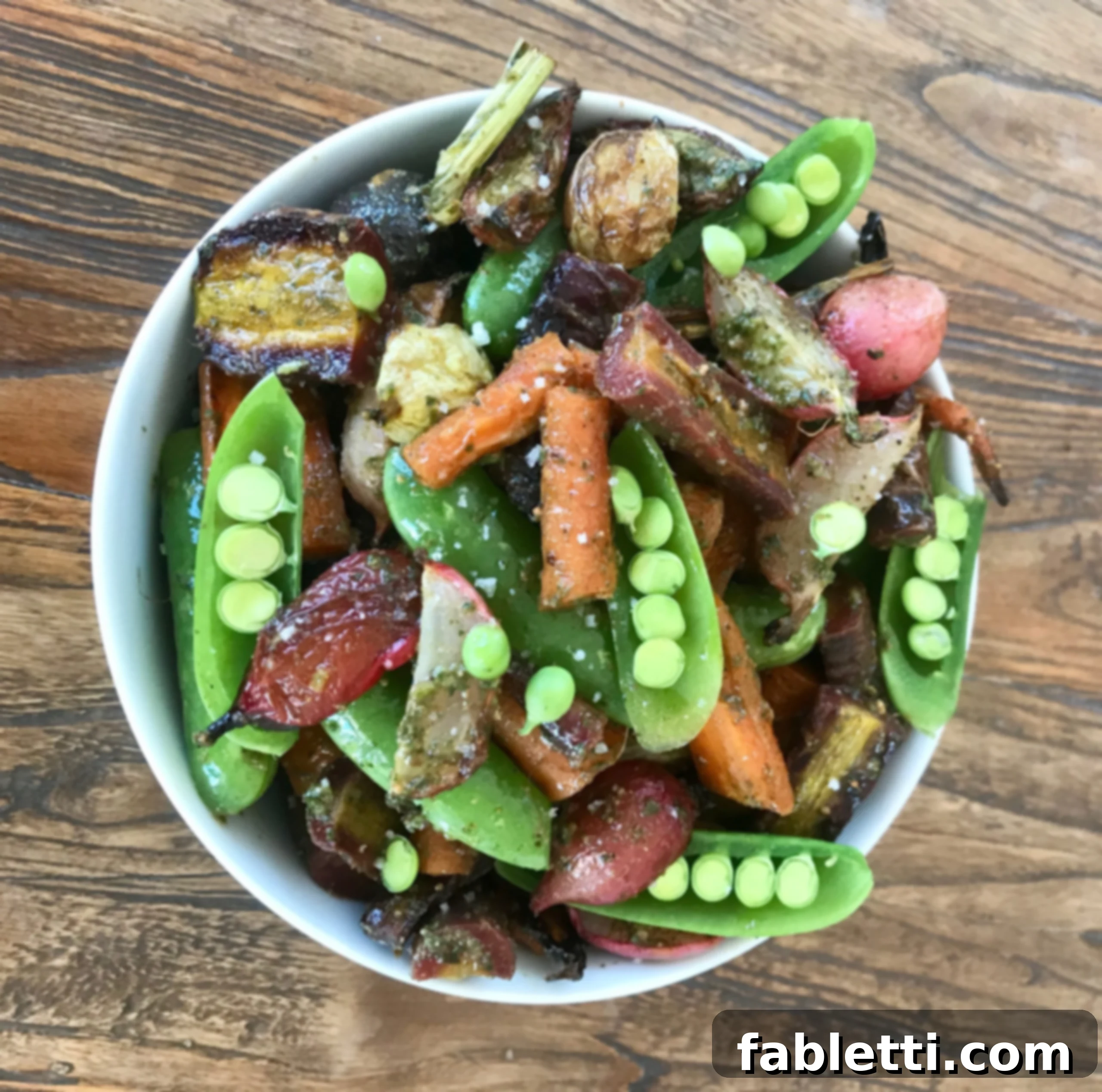Roasted Vegetables with Carrot Top Pesto 1 featured 5420