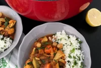 Hearty Spiced Chickpea and Vegetable Pot
