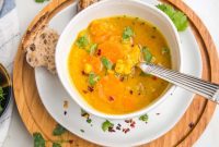 Hearty Vegan Yellow Split Pea Soup