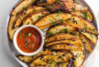 Golden Miso Crunch Potatoes