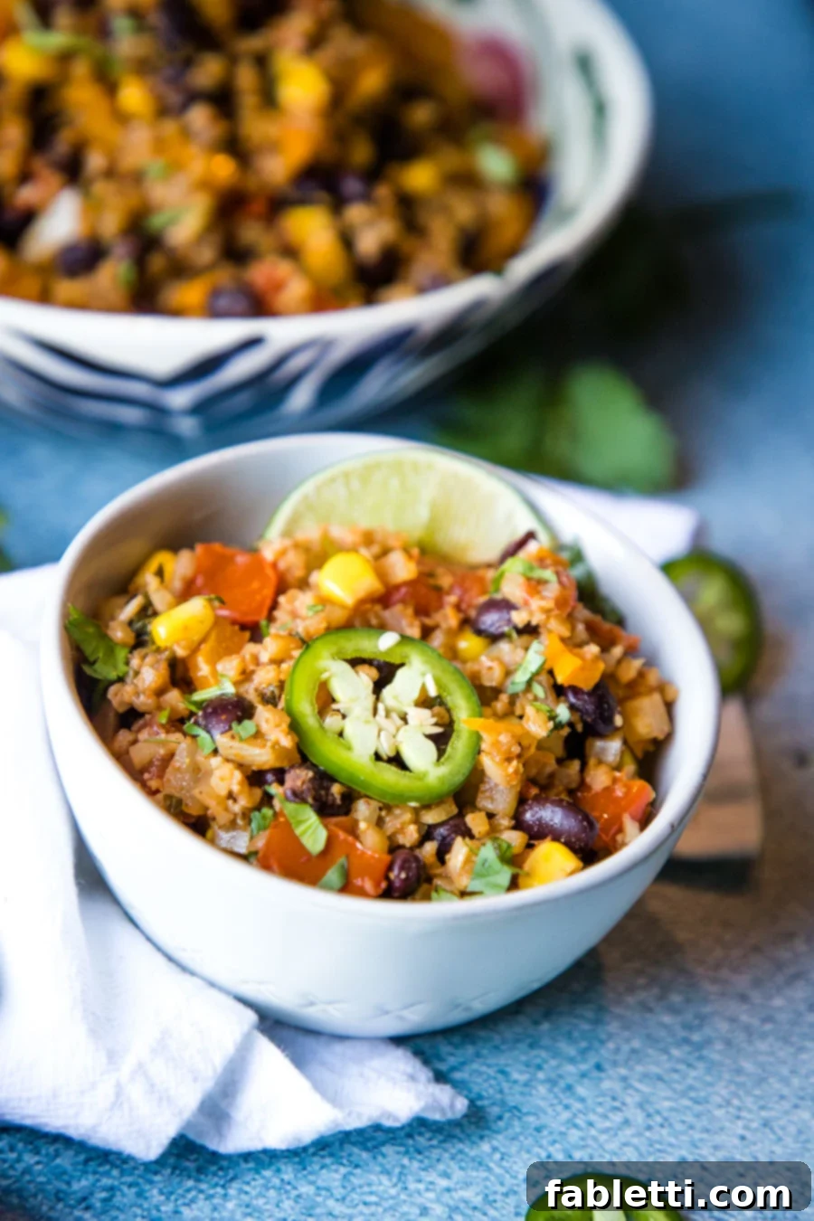 Flavorful Low Carb Mexican Cauliflower Rice 1 featured 6054