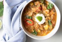 Hearty Vegan White Bean Chili