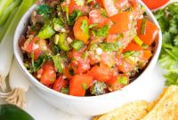 Vibrant Chunky Tomato Salsa