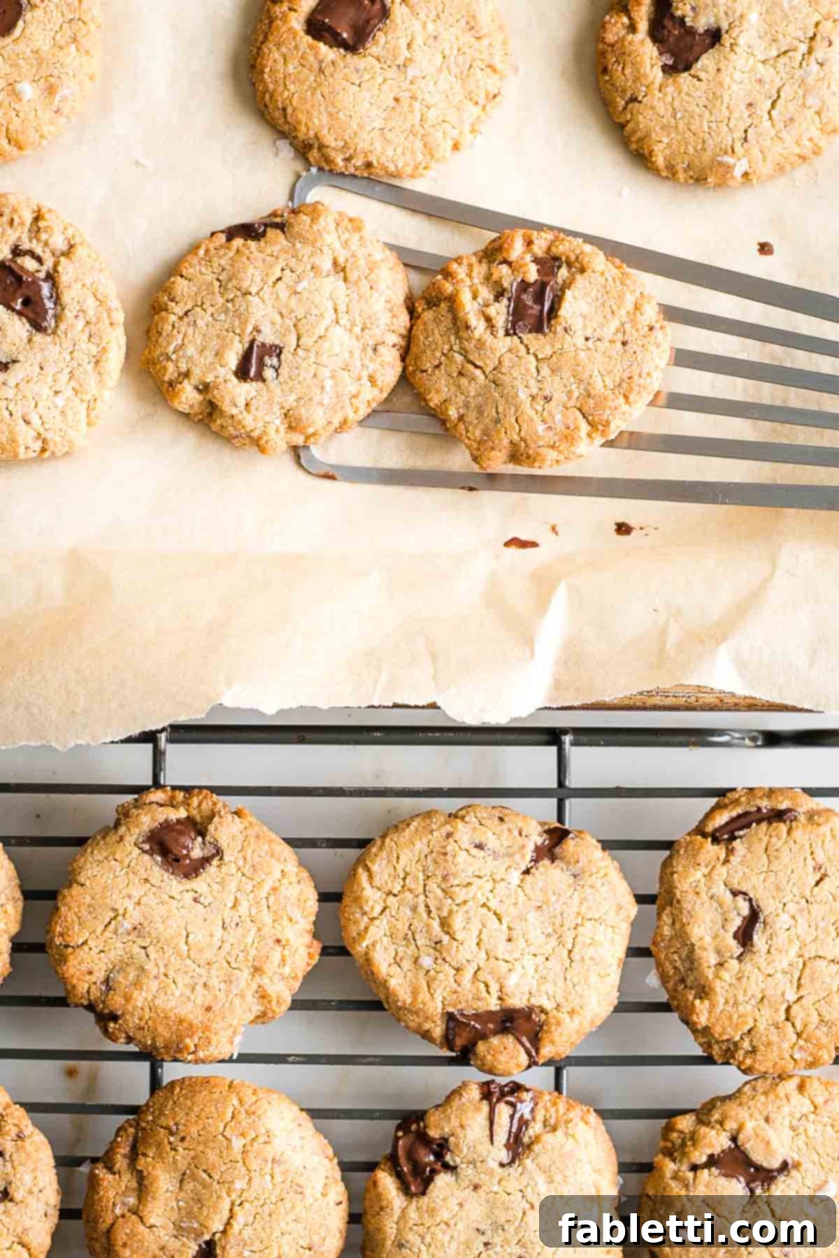 Chewy Vegan Gluten-Free Tahini Chocolate Chip Cookies 13 img 18349 12