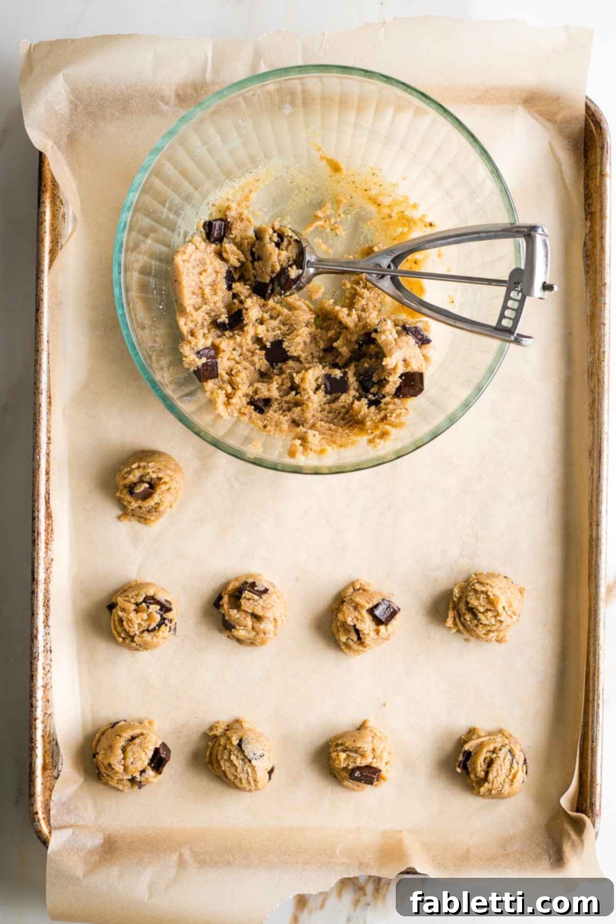 Chewy Vegan Gluten-Free Tahini Chocolate Chip Cookies 10 img 18349 9