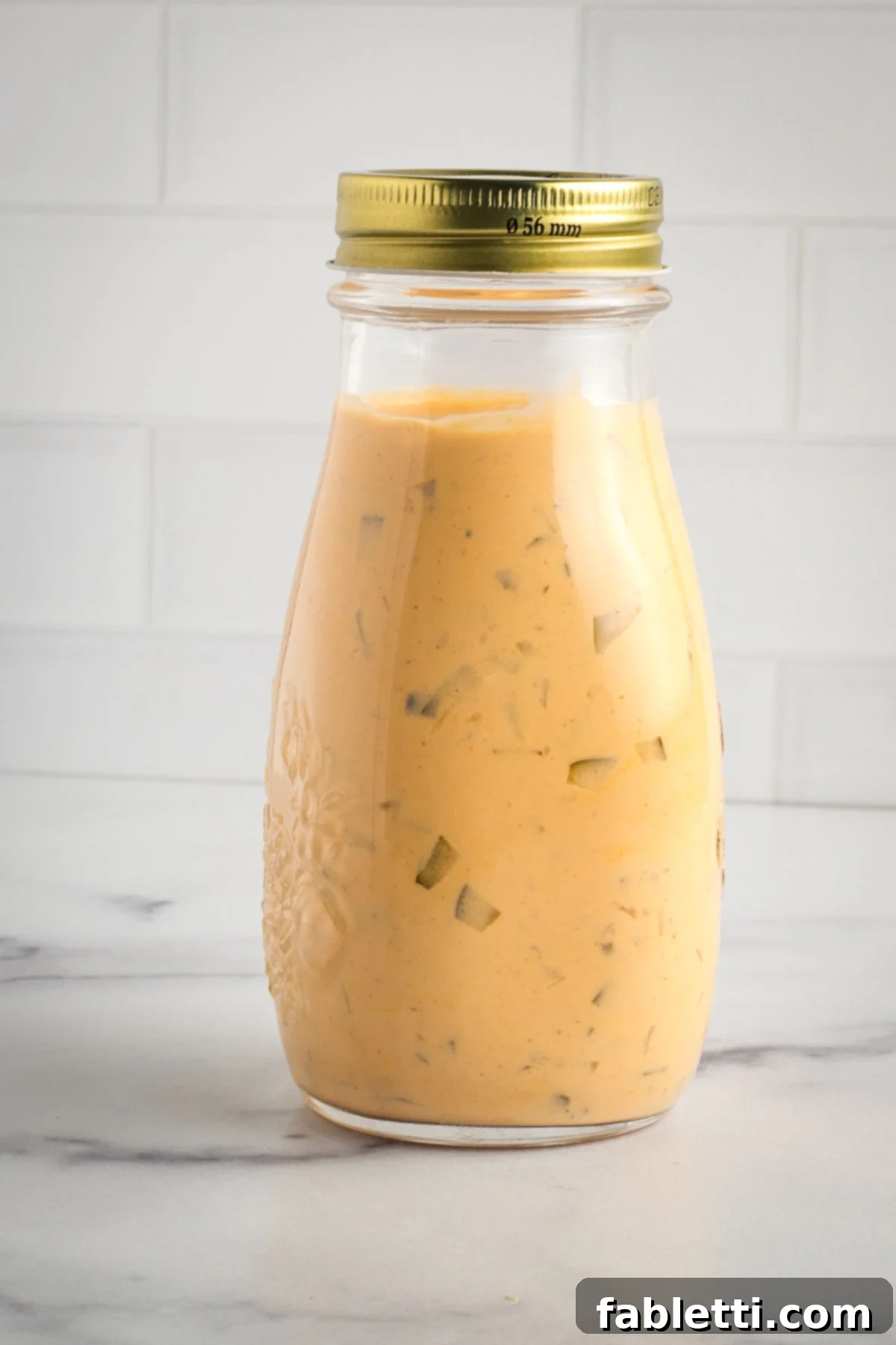 Creamy Tofu Vegan Big Mac Sauce 2 Small bottle of special sauce for burgers.
