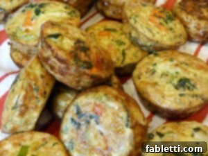 Mini egg cups with veggies