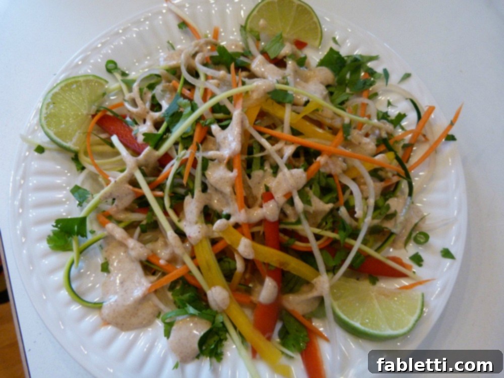 Veggie Pad Thai, Vegan and Gluten-free