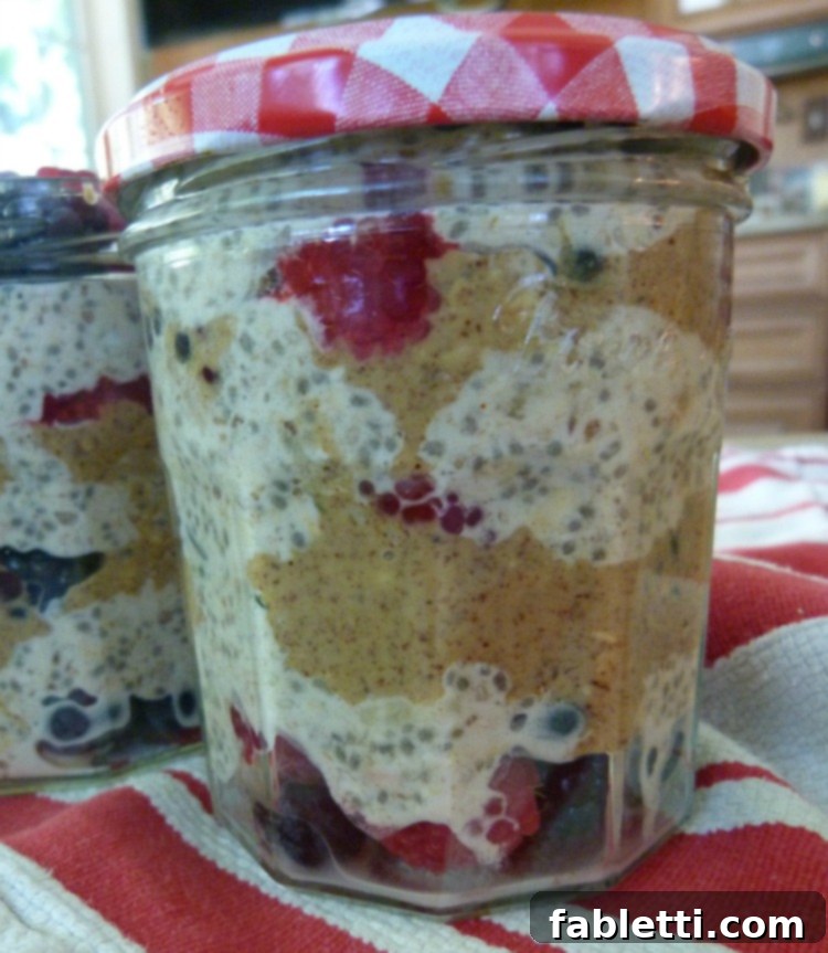 Effortless Morning Parfait 2 Overnight Oatmeal Parfait