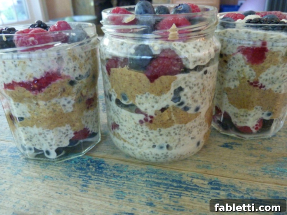 Effortless Morning Parfait 4 Overnight Oatmeal Parfait
