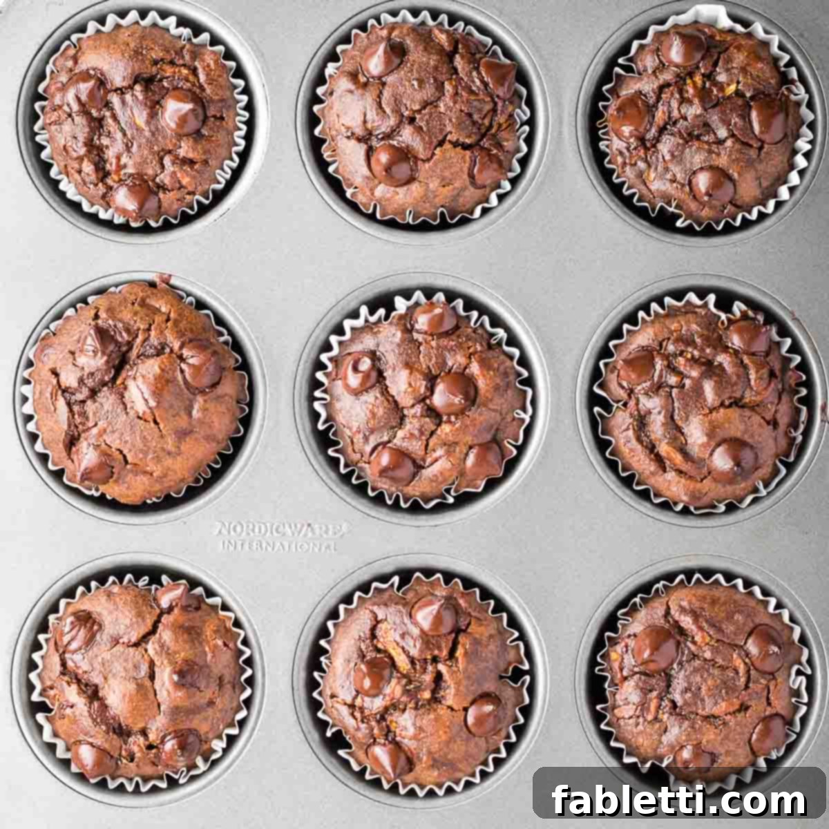 Decadent Double Chocolate Zucchini Muffins 11 img 4308 10