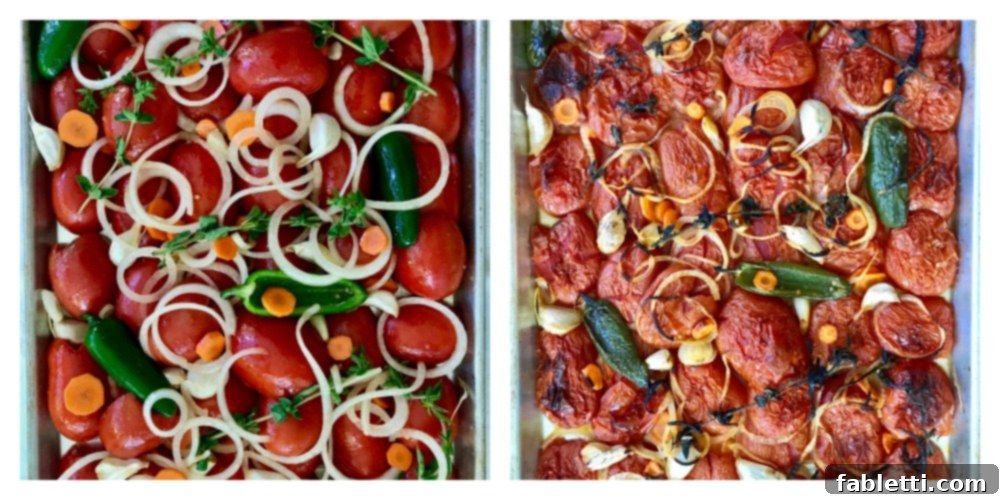 Rustic Roasted Tomato Sauce 6 Roasted tomatoes, highlighting how the cooking method enhances their nutritional profile.