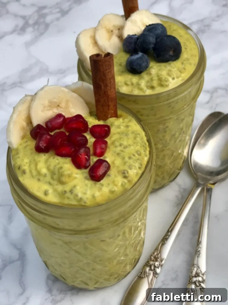 Golden Glow Chia Pudding 2 Golden Chia Pudding - A Nutritious and Delicious Breakfast