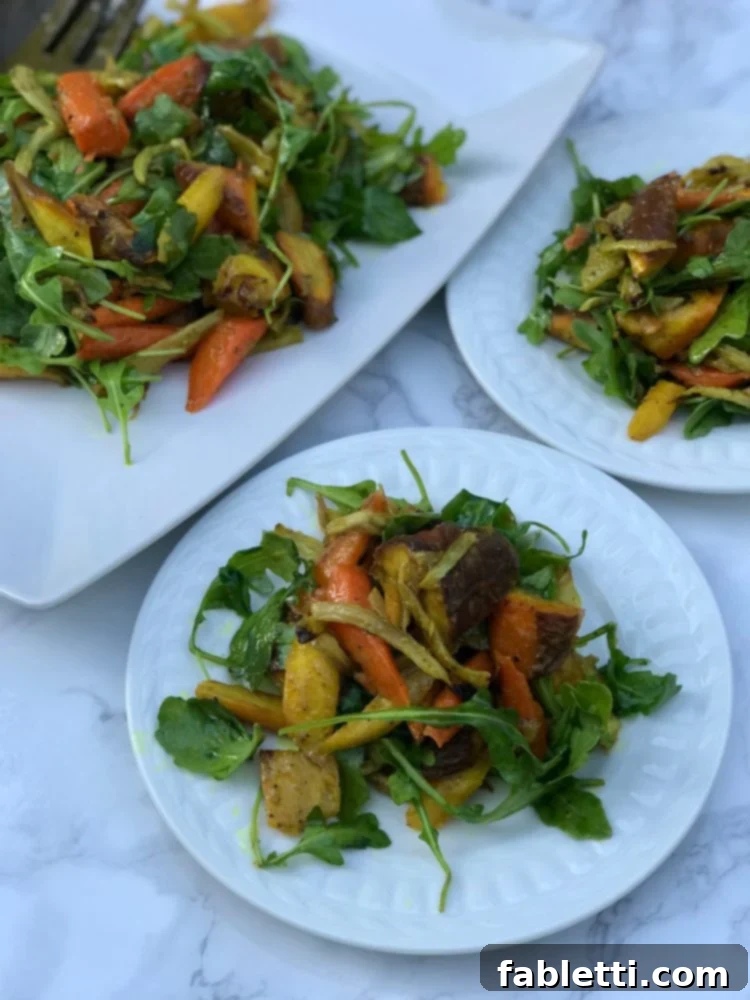 Aromatic Roasted Fennel and Carrot Salad 7 Roasted Carrot and Fennel Salad, perfect for Thanksgiving
