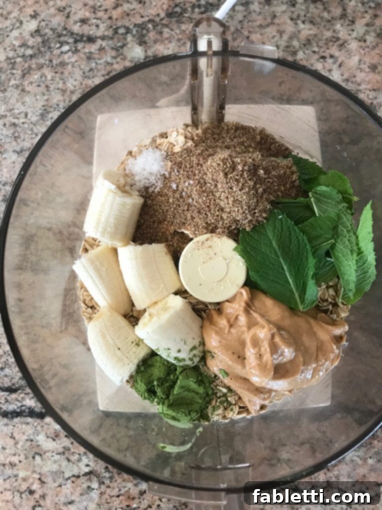 Thin Mint Healthy Energy Bites - wholesome ingredients for optimum nutrition