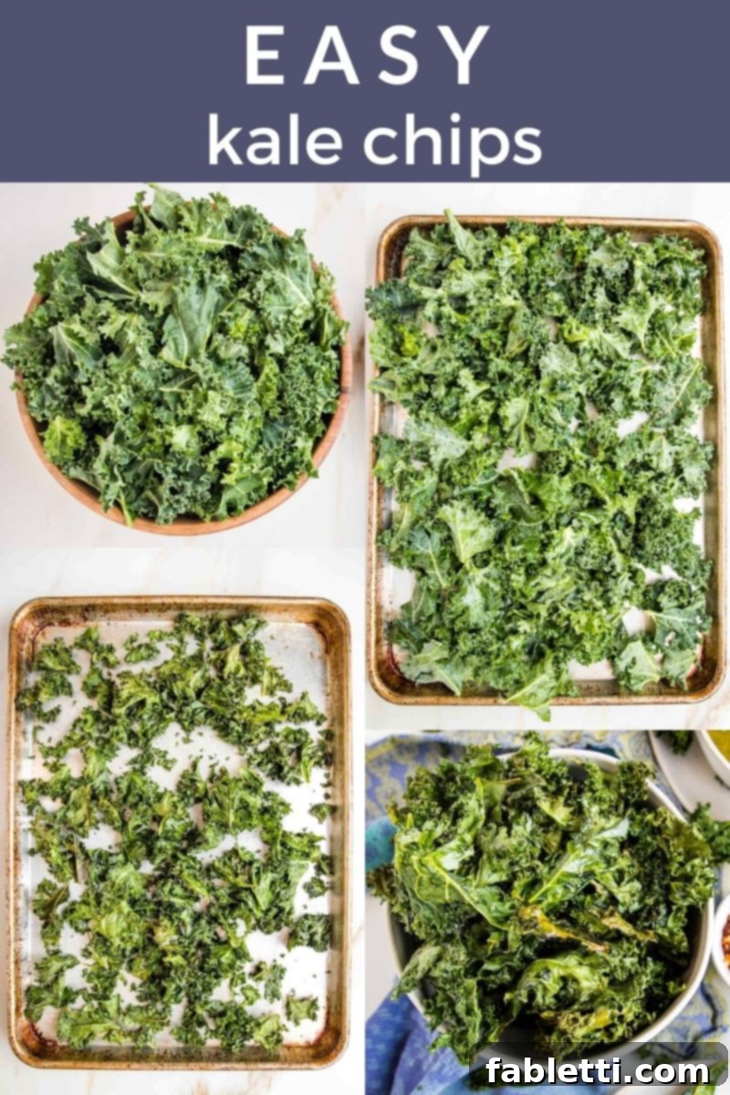 Nourishing Parsnip and Kale Soup 20 A bowl of crispy kale chips, ready to be enjoyed as a snack or soup topping.