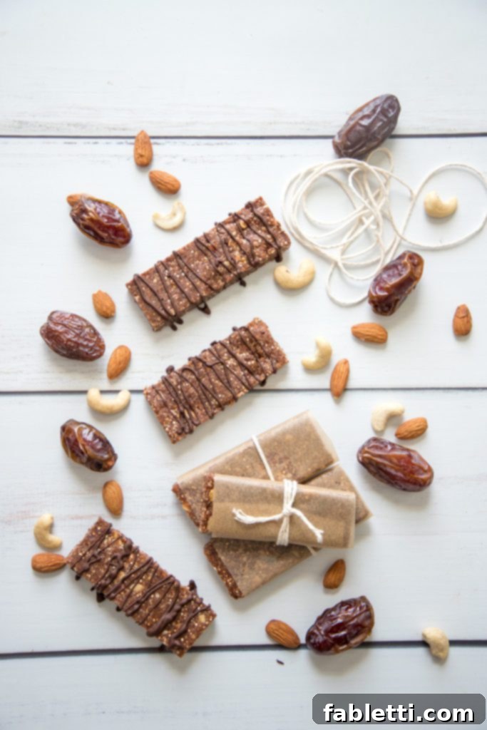 Effortless Grain-Free Fuel Bars 3 Easy protein bar recipe with nuts and dates for a healthy snack